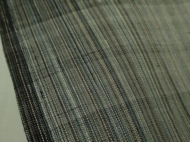平和屋本店*極上 夏物 赤城紬 赤城座繰織 糸引き 玉繭糸 小杉工房謹製 証紙付き 逸品 未使用 DZAB3775kh6