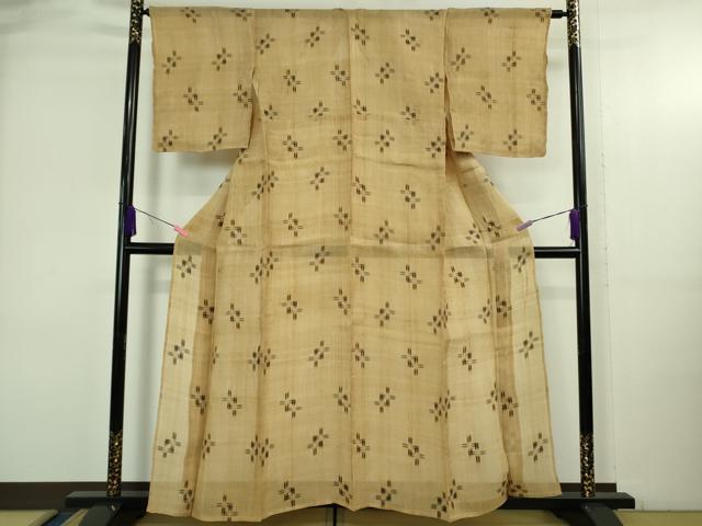 平和屋本店*極上 夏物 芭蕉布 手積み芭蕉糸100% 逸品 DZAB3786kh6