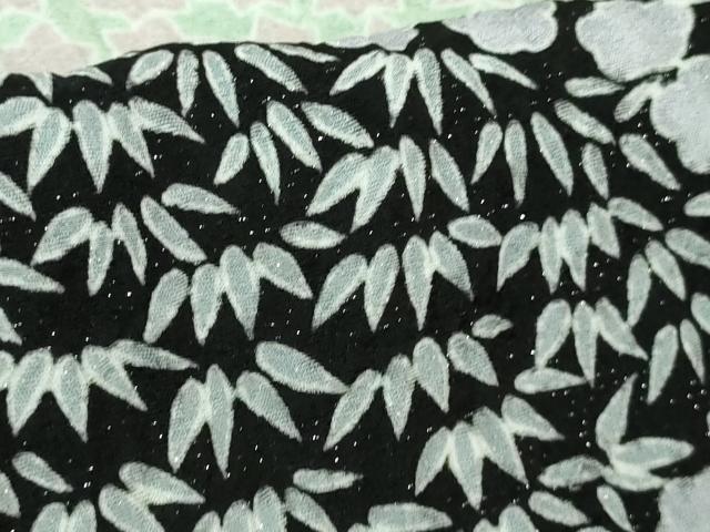 平和屋本店●極上 訪問着 東雲絞り 相良刺繍 流水笹花文 暈し染め 金糸 銀通し地 ロング丈 逸品 未使用 DZAB3815kh6