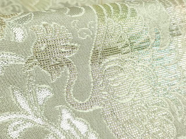 平和屋本店●極上 龍村美術織物 たつむら 六通柄 本袋帯 翔鳳彩陶錦 金銀糸 逸品 DZAB3902kh6