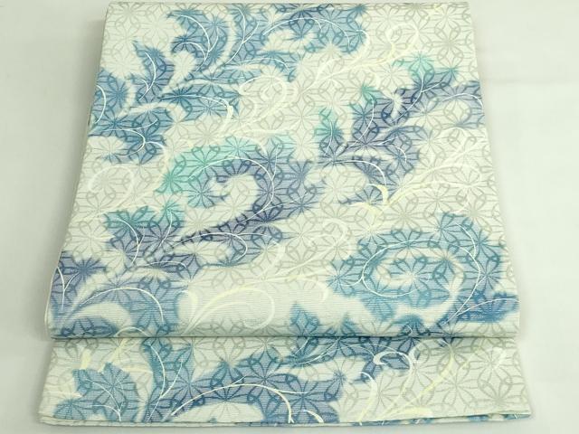平和屋着物●極上 全通柄袋帯 唐草文 やまと誂製 逸品 DZAB3955kh6