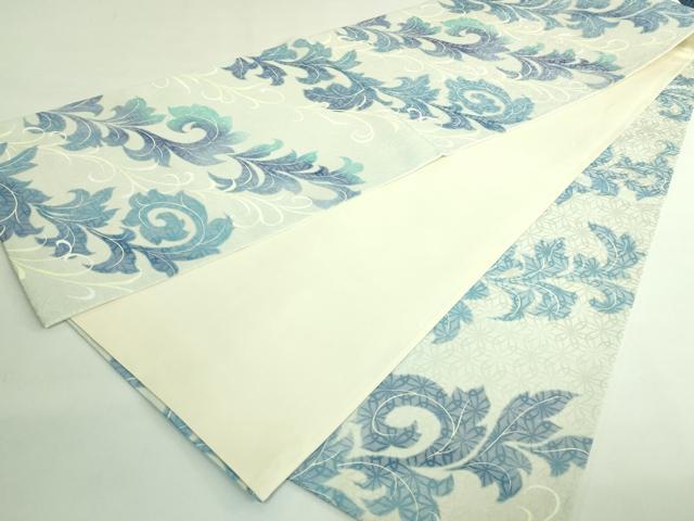平和屋着物●極上 全通柄袋帯 唐草文 やまと誂製 逸品 DZAB3955kh6