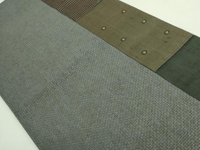 平和屋本店●極上 Maru Factory 丸山正 創作 つけ帯 逸品 DZAB3976kh6