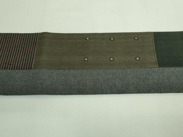 平和屋本店●極上 Maru Factory 丸山正 創作 つけ帯 逸品 DZAB3976kh6