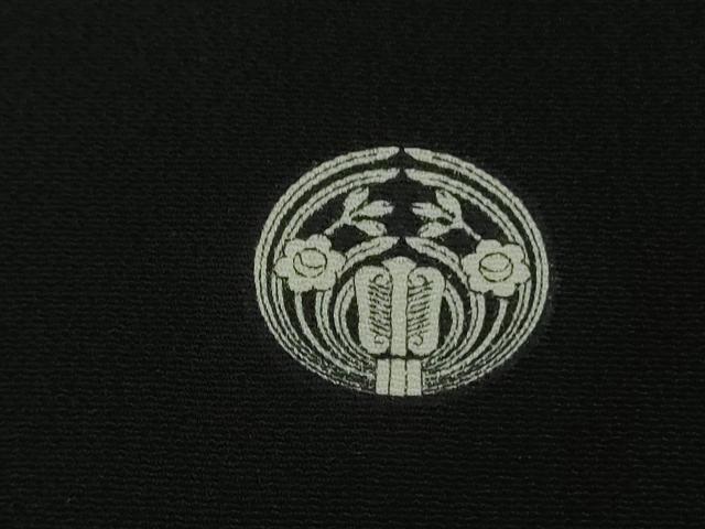 平和屋本店●極上 創業460年・千總 黒留袖 駒刺繍 亀甲宝尽くし鶴花文 金彩 高島屋扱い 逸品 DZAB4005kh6