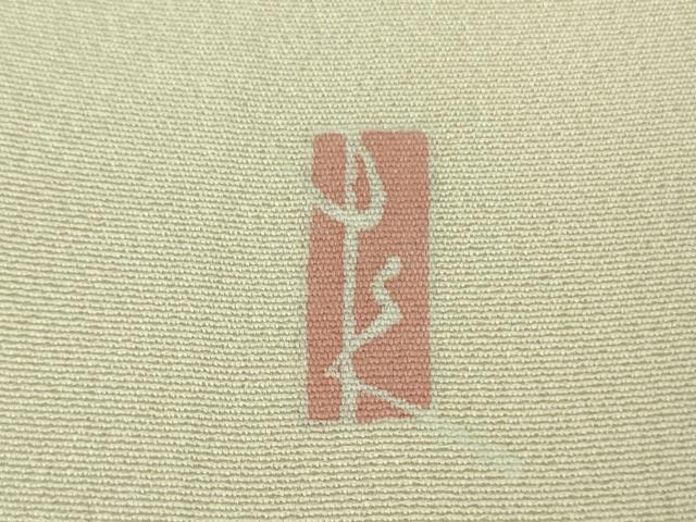 平和屋本店●極上 加賀友禅の巨匠 初代 由水十久 訪問着 人物 草花 練色地 逸品 DZAB4008kh6