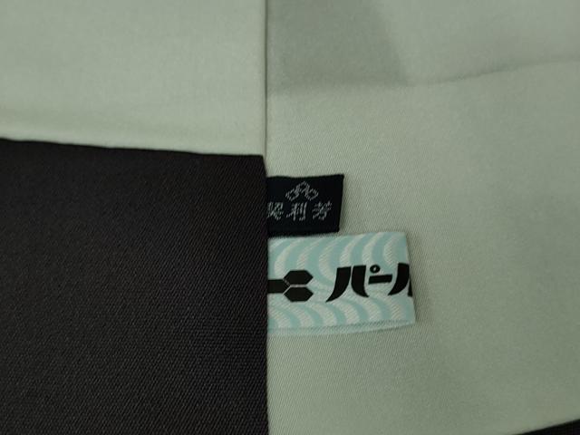 平和屋本店●極上 きもの志麻 岩下志麻ブランド 訪問着 葡萄唐草文 深紫色地 金彩 反端付き 逸品 DZAB4024kh6
