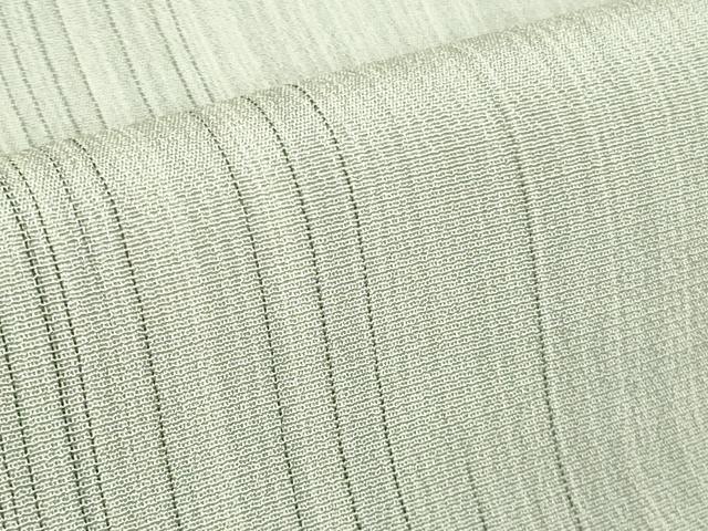 平和屋着物●極上 本塩沢 やまだ織 間道 逸品 DZAB4062kh6