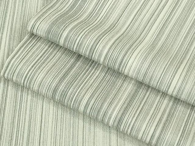 平和屋着物●極上 本塩沢 やまだ織 間道 逸品 DZAB4062kh6