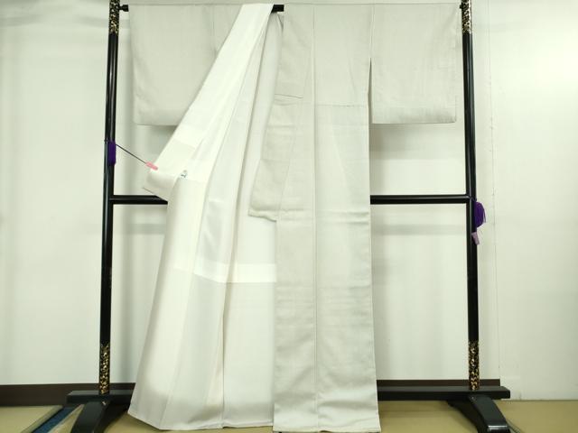 平和屋本店●極上 西陣 木野織物 菱屋善兵衛謹製 お召 十字絣 証紙付き 逸品 DZAB4064kh6