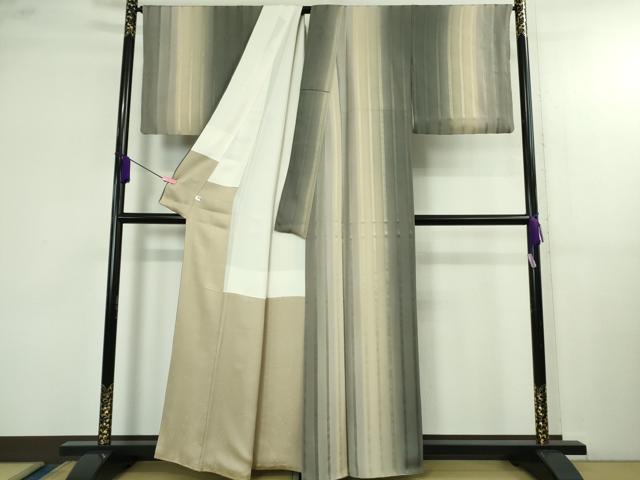 平和屋本店●極上 1897年創業 名門岡野 本場筑前博多織 千年工房 お召 献上 逸品 DZAB4084kh6