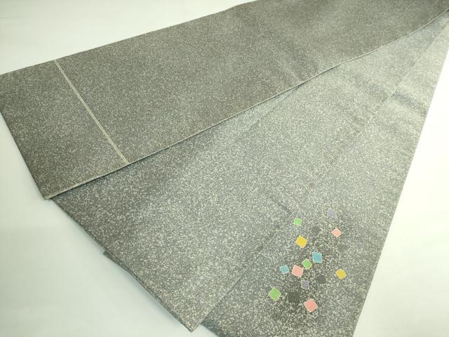平和屋着物●極上 人間国宝・羽田登喜男 太鼓柄袋帯 鴛鴦 金銀彩 逸品 DZAB4225kh6