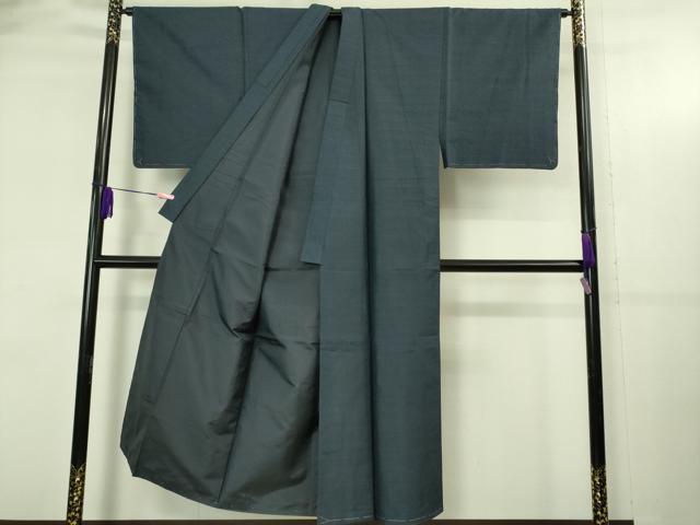 平和屋着物●極上 男性 本場大島紬 アンサンブル 長羽織 80亀甲 総詰め 羽裏・蛙 逸品 未使用 DZAB4306kh6