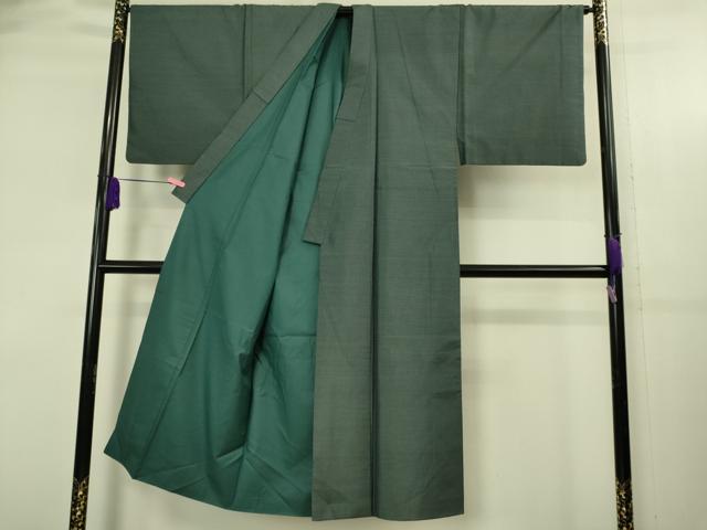平和屋着物●極上 男性 本場大島紬 アンサンブル 長羽織 逸品 DZAB4309kh6