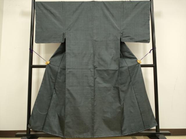 平和屋着物●極上 男性 本場大島紬 アンサンブル 長襦袢(袷)・長羽織セット 100亀甲 総詰め 羽裏・歌舞伎 逸品 未使用 DZAB4317kh6