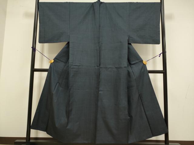 平和屋着物●極上 男性 本場大島紬 アンサンブル 長羽織 100亀甲 総詰め 逸品 DZAB4322kh6