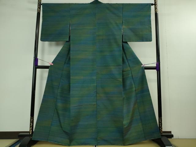 平和屋着物●極上 菅原工房 菅原結作 漢方染紬 逸品 未使用 DZAB4354kh6