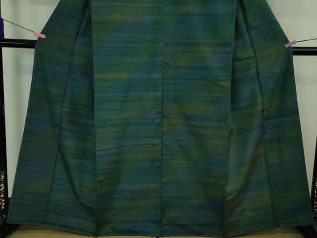 平和屋着物●極上 菅原工房 菅原結作 漢方染紬 逸品 未使用 DZAB4354kh6
