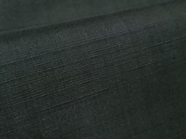 平和屋着物●極上 男性 紬 キングサイズ 色無地 藍鉄色 逸品 DZAB4383kh6