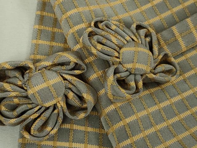 平和屋着物∞極上 道中着 お召地 ロング丈 吉野間道 ますいわ屋扱い 逸品 DZAB4462kh6