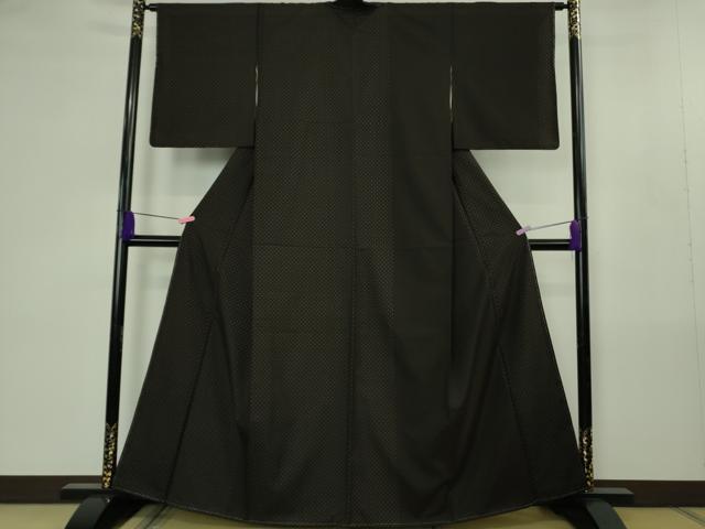 平和屋着物●極上 本場大島紬 訪問着 逸品 未使用 DZAB4482kh6