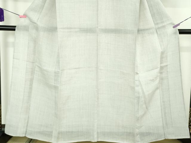 平和屋本店*極上 夏物 石川県指定無形文化財 能登上布 本麻手織上布 100亀甲 総詰め 逸品 DZAB4610kh6