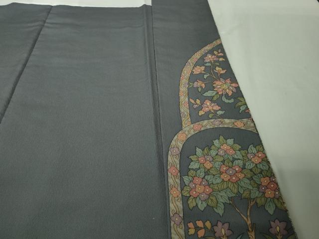 平和屋本店●極上 中国三大刺繍 スワトウ刺繍 汕頭刺繍 総刺繍 訪問着 花鳥文 逸品 DZAB4619kh6