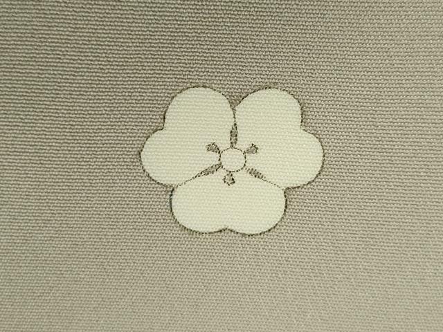平和屋着物●極上 本加賀友禅作家 百貫華峰 色留袖 群鳥樹林花文 枯野色地 暈し染め 逸品 DZAB4640kh6