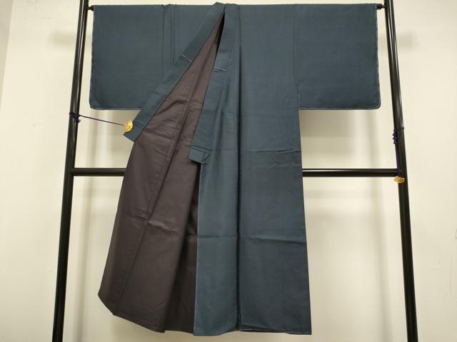 平和屋着物●極上 男性 本場大島紬 アンサンブル キングサイズ 長羽織 160亀甲 総詰め 逸品 未使用 DZAB4707kh6