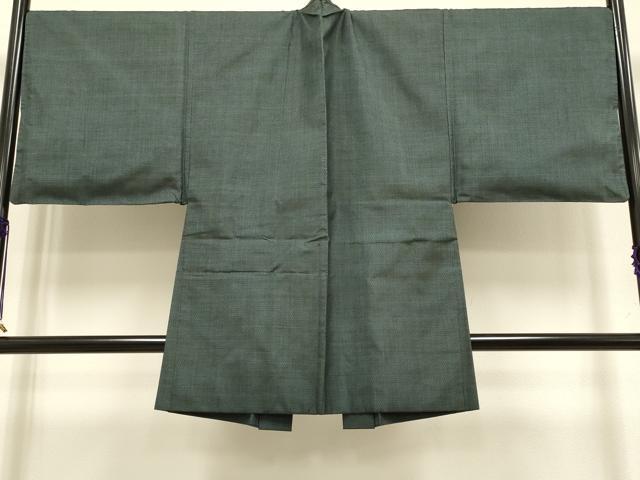 平和屋着物●極上 男性 本場大島紬 アンサンブル 長羽織 100亀甲 総詰め 逸品 DZAB4720kh6