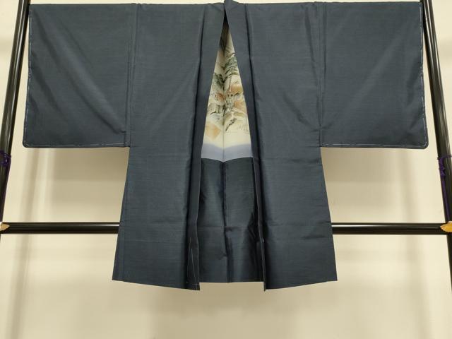 平和屋着物●極上 男性 本場大島紬 アンサンブル 長羽織 逸品 未使用 DZAB4725kh6