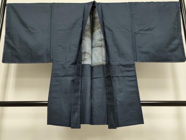平和屋着物●極上 男性 本場大島紬 アンサンブル 長羽織 100亀甲 総詰め 逸品 未使用 DZAB4726kh6