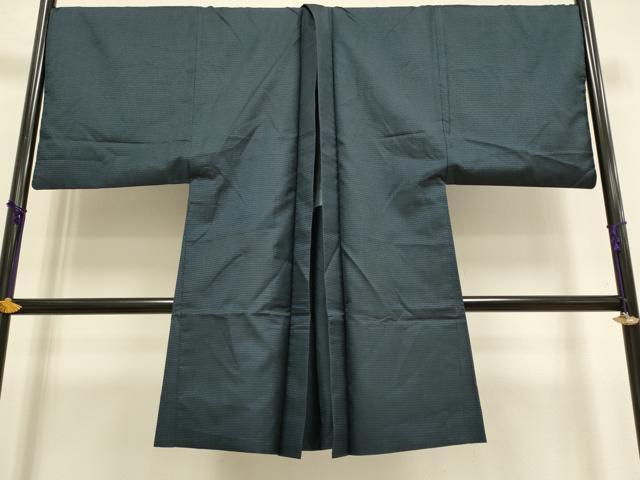 平和屋着物●極上 男性 本場大島紬 アンサンブル キングサイズ 長羽織 100亀甲 総詰め 逸品 DZAB4731kh6
