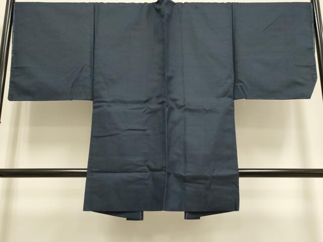平和屋着物●極上 男性 お召 アンサンブル キングサイズ 長羽織 羽裏・虎 逸品 DZAB4734kh6