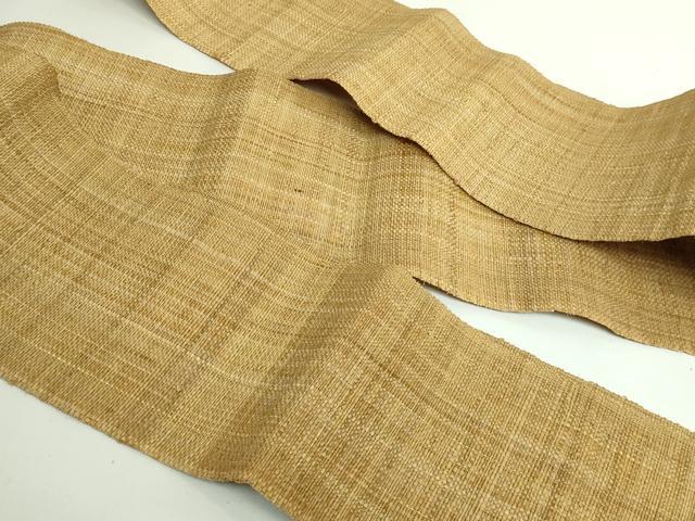 平和屋着物*極上 夏物 半幅帯 オヒョウ 樹皮 自然布 逸品 未使用 DZAB4804kh6