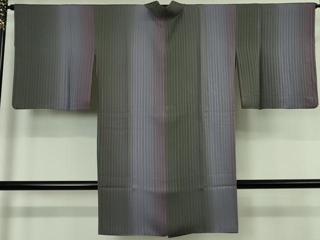 平和屋着物∞極上 道中着 ロング丈 間道 暈し染め 逸品 DZAB4884kh6