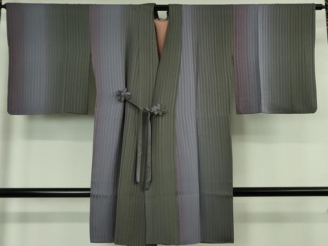 平和屋着物∞極上 道中着 ロング丈 間道 暈し染め 逸品 DZAB4884kh6