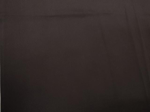 平和屋着物∞極上 コート作家 三本賢 和装コート ロング丈 たたき染め 黒紅色地 鬼しぼ縮緬 逸品 DZAB4885kh6