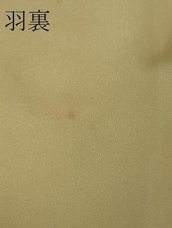 平和屋着物∞極上 創業460年・千總 道行コート ロング丈 総刺繍 草花文 水柿色地 暈し染め 銀糸 逸品 DZAB4921kh6