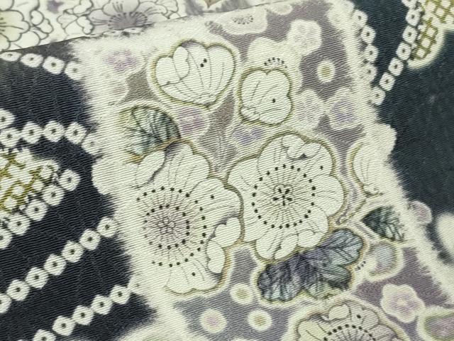 平和屋着物●極上 訪問着 辻が花 破れ色紙重ね 暈し染め ロング丈 逸品 新品 DZAB4951kh6