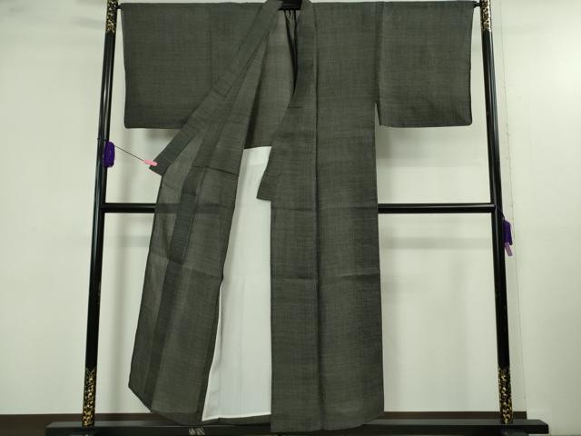 平和屋本店*極上 夏物 男性 石川県指定無形文化財 能登上布 本麻手織上布 山崎仁一 80亀甲 総詰め 証紙付き 逸品 DZAB4963kh6