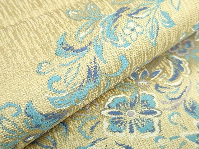 平和屋着物●極上 太鼓柄袋帯 花菱文 やまと誂製 逸品 DZAB5055kh6