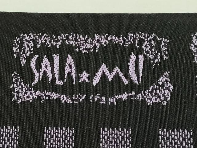 平和屋着物●極上 SALAMU サラム 藤井勝比琥 両面 太鼓柄袋帯 ラインストーン 兎 月 金彩 逸品 未使用 DZAB5068kh6