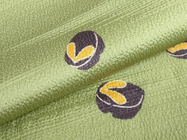 平和屋着物●銀座もとじ 長襦袢 無双仕立て ぽっくり 柳茶色地 逸品 DZAB5097kh6