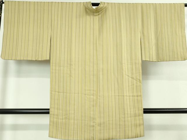 平和屋着物∞極上 道中着 ロング丈 縞 逸品 DZAB5128kh6