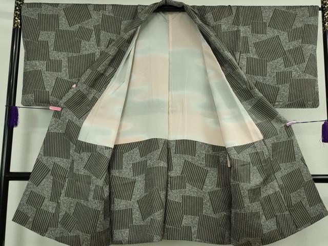 平和屋着物∞極上 道中着 ロング丈 色紙重ね 逸品 未使用 DZAB5144kh6