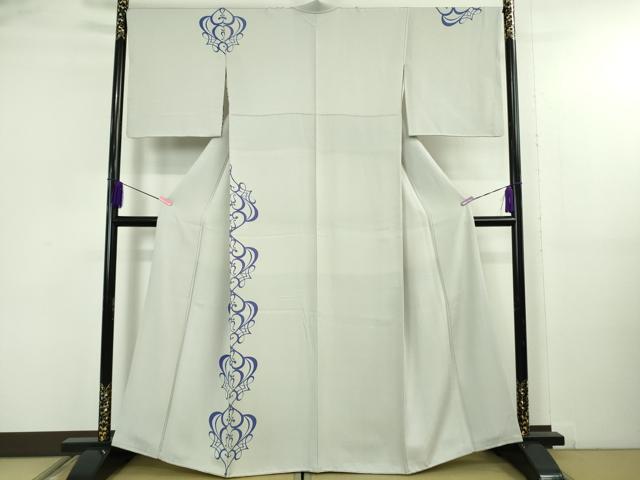 平和屋本店●極上 着物デザイナー 井尻学 訪問着 蕎麦切色地 逸品 DZAB5158kh6