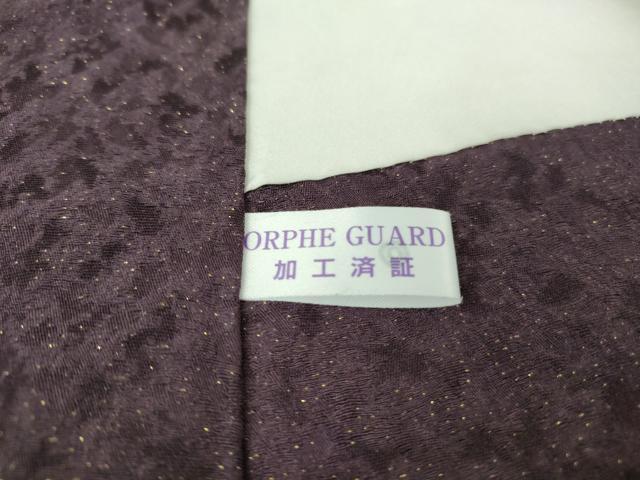 平和屋本店●極上 中国三大刺繍 相良刺繍 訪問着 樹林花文 金糸 金通し地 逸品 DZAB5161kh6