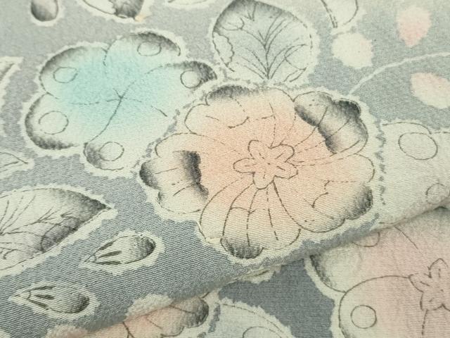 平和屋着物●極上 訪問着 辻が花 暈し染め 逸品 DZAB5162kh6