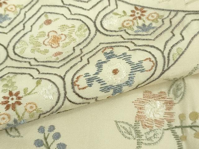 平和屋本店●極上 中国三大刺繍 スワトウ刺繍 汕頭刺繍 総刺繍 訪問着 切嵌花鳥文 蒸栗色地 暈し染め 金糸 逸品 DZAB5167kh6